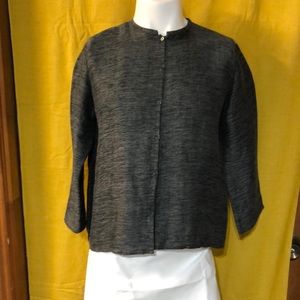 Eileen Fisher black button up